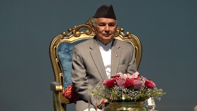 рд░рд╛рд╖реНрдЯреНрд░рдкрддрд┐ рдкреМрдбреЗрд▓рджреНрд╡рд╛рд░рд╛ рдЧреНрдпрд╛рд▓реНрдкреЛ рд▓реНрд╣реЛрд╕рд╛рд░рдХреЛ рдЕрд╡рд╕рд░рдорд╛ рд╢реБрднрдХрд╛рдордирд╛
