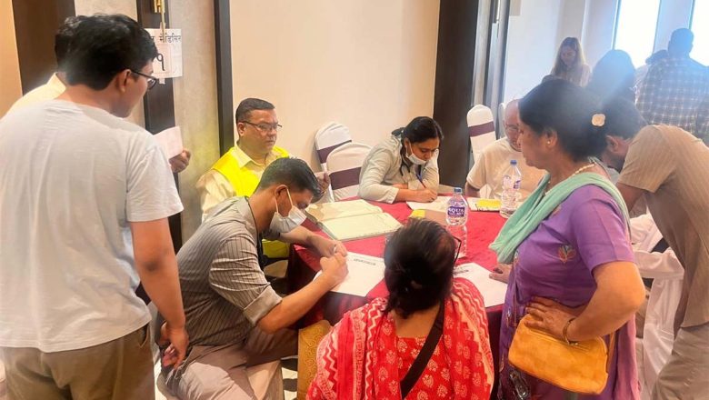 पुरानो बानेश्वरमा केएमसीको निःशुल्क स्वास्थ्य शिविर, ६३० जनाले पाए सेवा