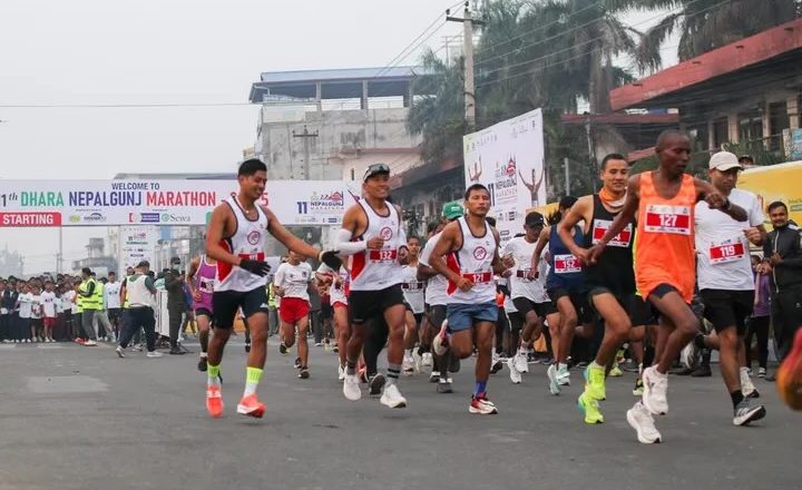 नेपालगन्ज म्याराथनलाई एम्सको प्रतिष्ठित ‘सोसल अवार्ड’