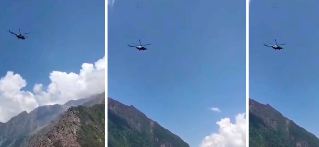 दार्चुलामा अनुमतिविनै भारतीय लडाकु हेलिकोप्टर उडान, नेपाली सेना सडक निर्माणमा व्यस्त