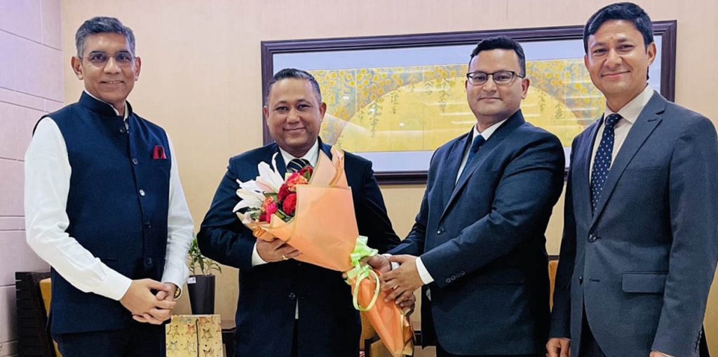 परराष्ट्रमन्त्री शिशिर खनाल भारत भ्रमणमा, नयाँ दिल्ली पुगे