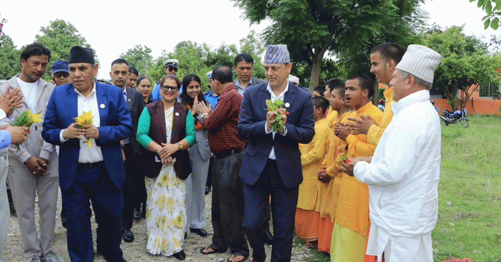 सभामुख अर्याल र राष्ट्रियसभा अध्यक्ष दाहाल कञ्चनपुरमा