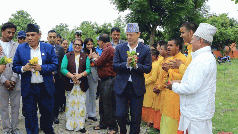 सभामुख अर्याल र राष्ट्रियसभा अध्यक्ष दाहाल कञ्चनपुरमा