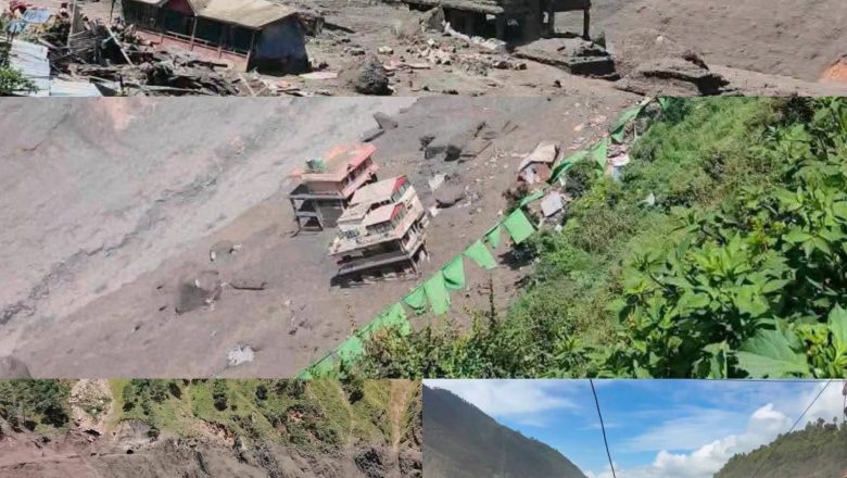 बाढीले त्रिशूली तट तहसनहस, दर्जनौँ घर बगे; हेलिकप्टरबाट उद्धार जारी