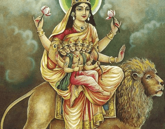 नवरात्रको पाँचौँ दिन आज स्कन्दमाताको पूजा–आराधना गरिँदै