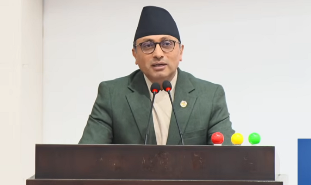अर्थमन्त्री स्वर्णिम वाग्लेले ‘एनडीटीभी वर्ल्ड समिट २०२६’ मा सम्बोधन गर्ने